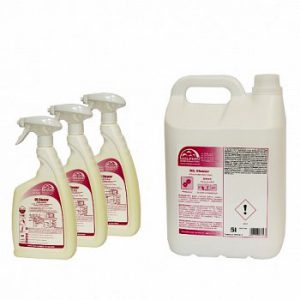 Dolphin Oil Cleaner riebaluotų paviršių valiklis, 0,75 L (pH 11)