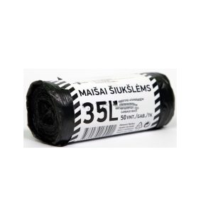 Šiukšlių maišai 35L / 50 vnt.
