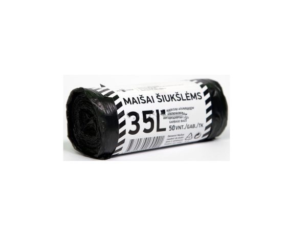 Šiukšlių maišai 35L / 50 vnt.