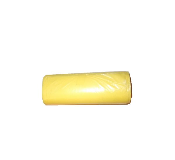 Šiukšlių maišai geltoni 120L / 25 vnt.