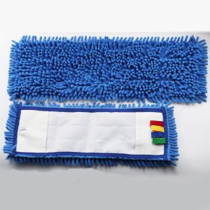 Chenille mėlyna šluostė 40cm