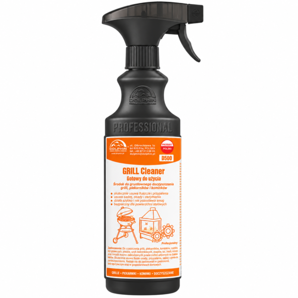Dolphin Grill Cleaner – grilio ir orkaičių valiklis 750 ml
