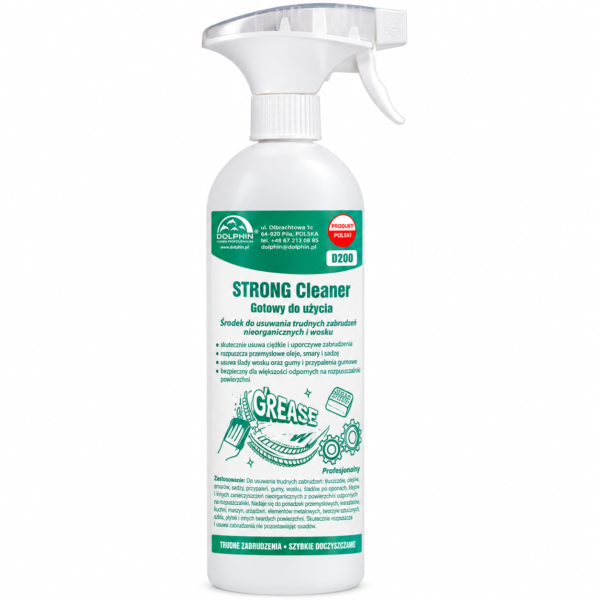 Dolphin Strong Cleaner – stipriai užterštų paviršių valiklis 750 ml