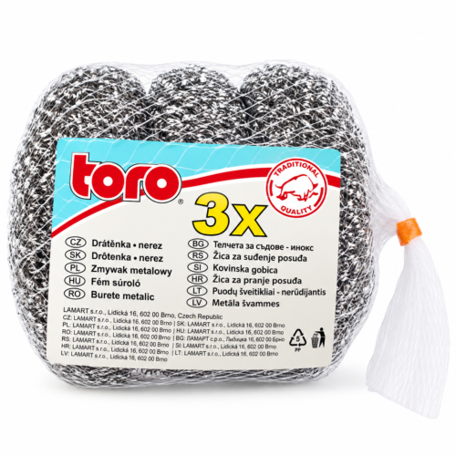 TOR TORO – metaliniai šveistukai 3 vnt.