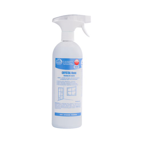 Dolphin Crystal Nano – langų ir stiklo valiklis 750 ml
