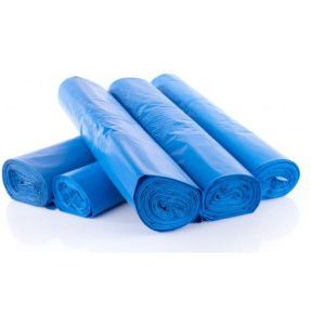 Maišai šiukšlėms 60 L HDPE 1 rul,/10vnt. mėlyni