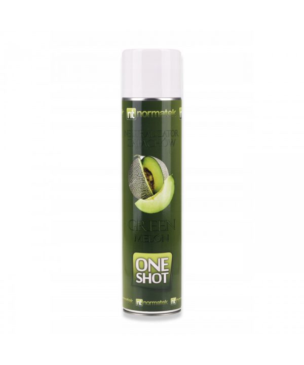 Kodas: NT1101  Normatek ONE SHOT Oro gaiviklis ir kvapų neutralizatorius GREEN MELON NT-1101, 600ml