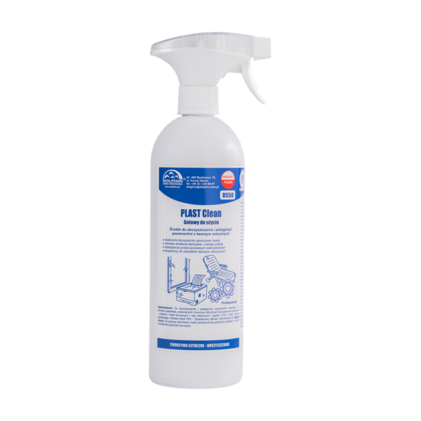Dolphin Plast Clean – plastikinių paviršių valiklis 750 ml