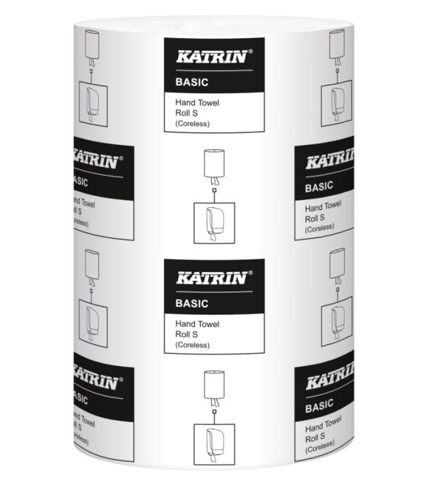 Ruloninis popierius analogas KATRIN 475505 Basic S  baltas Vaida paper KK