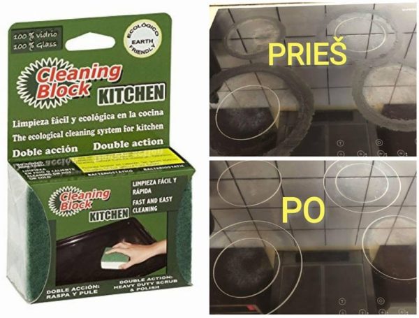 Valymo blokelis virtuvei CLEANING BLOCK KITCHEN
