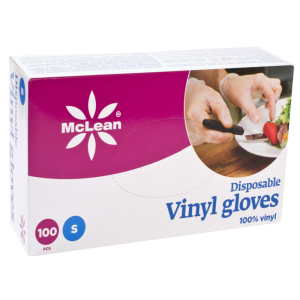 Vienkartinės pirštinės Vinyl disposable 100 vnt. S dydis