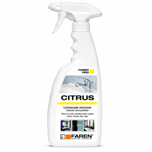 CI FAREN CITRUS – silpnai rūgštinis sanitarinis valiklis 750ml