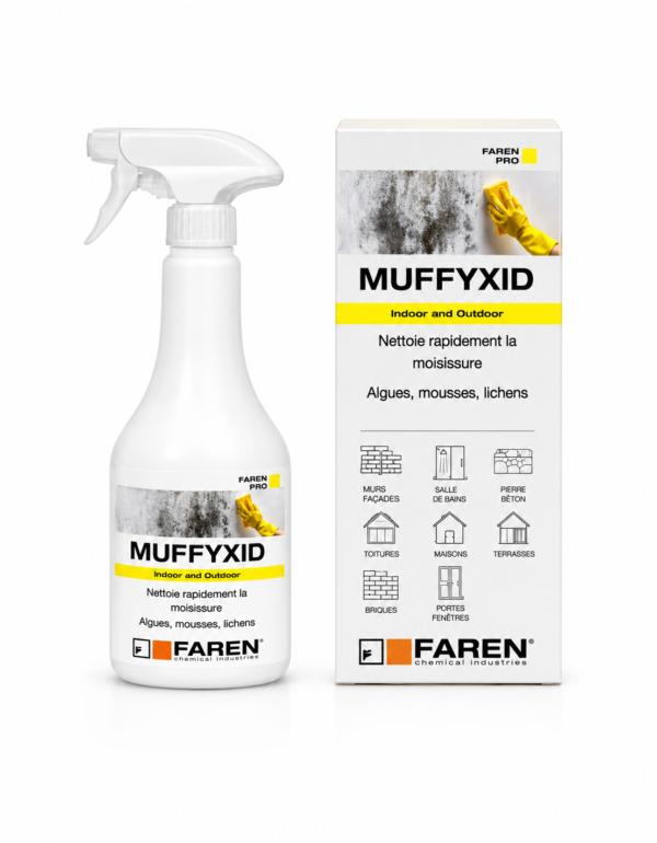 FAREN MUFFYXID – priemonė pelėsių šalinimui 500ml