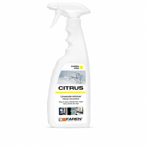 FAREN CITRUS – silpnai rūgštinis sanitarinis valiklis 750ml