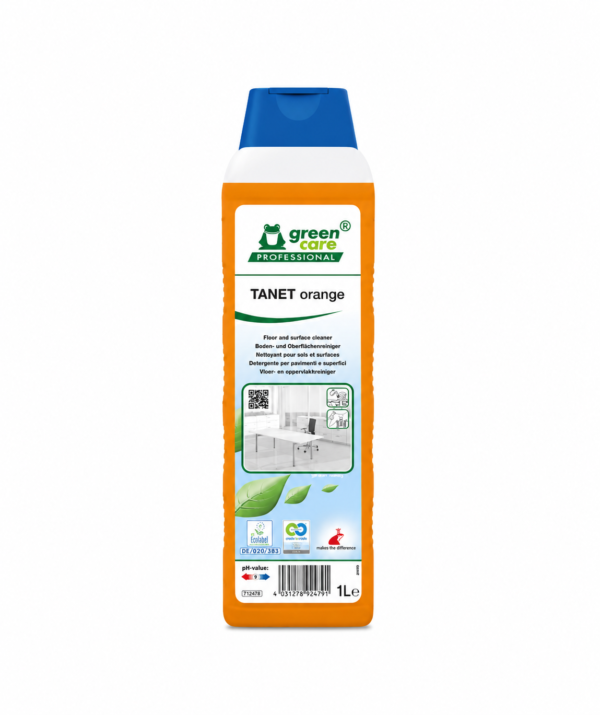 GREEN CARE TANET ORANGE 1L - Grindų ir paviršių valiklis