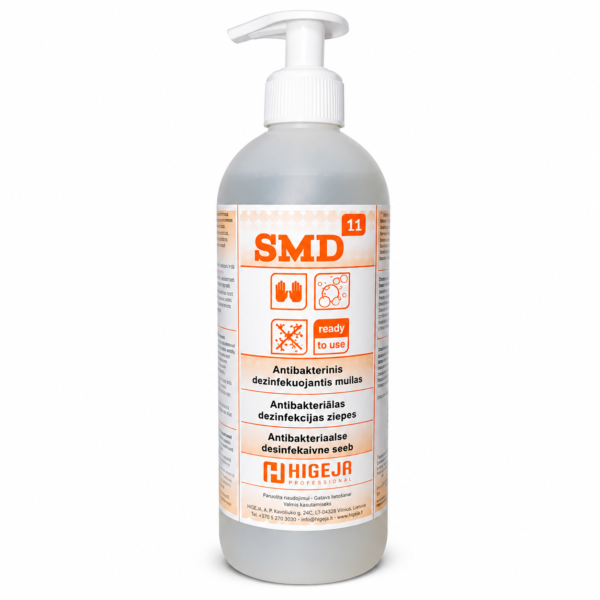 HIGEJA – SMD-11 antibakterinis muilas-dezinfekantas 500 ml
