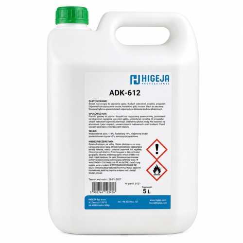 HIGEJA ADK-612 – rankų dezinfekantas 5 L