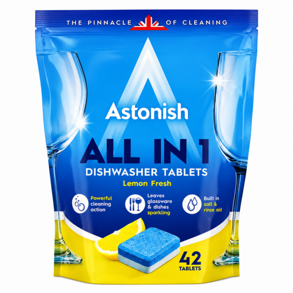 Astonish All in 1 – indaplovių tabletės 42 vnt.