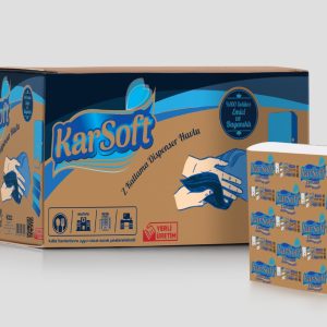 Popierinės Servetėlės KARSOFT Z FOLD TOWEL 150 lapelių
