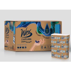 Popierines Servetėlės WEX Z FOLD TOWEL 200 lapelių