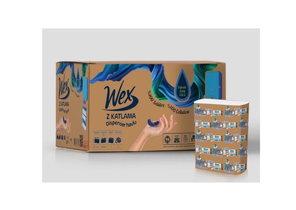 Popierines Servetėlės WEX Z FOLD TOWEL 200 lapelių