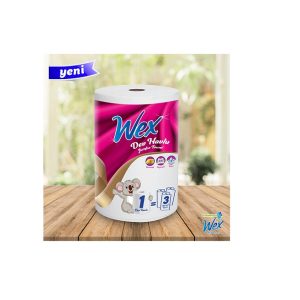 Popierinis rankšluostis WEX JUMBO TOWEL 2 sluoksniai 220 lapelių