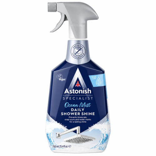 Astonish Daily Shower Shine – kasdienis dušo kabinų valiklis 750 ml