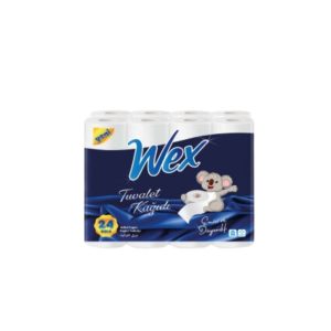 Tualetinis popierius WEX TOILET PAPER 130 lapelių 2 sluoksniai 24 rit.