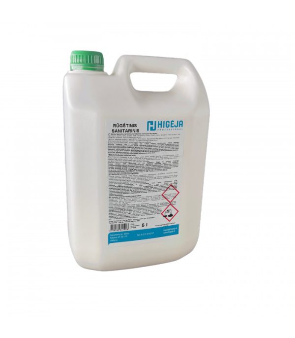Rūgštinis sanitarinis valiklis HIGĖJA, 5l