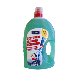 Skalbimo gelis SOMIK 4L, parfumuotas, žalias 72 vnt. paletė