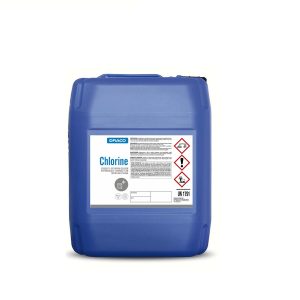 Skalbimo priemonė Chlorine, skirta balinti audinius, Draco, 5L
