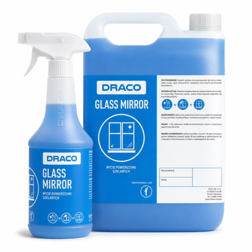 GL DRACO GLASS & MIRROR – Stiklo ir veidrodžių valiklis