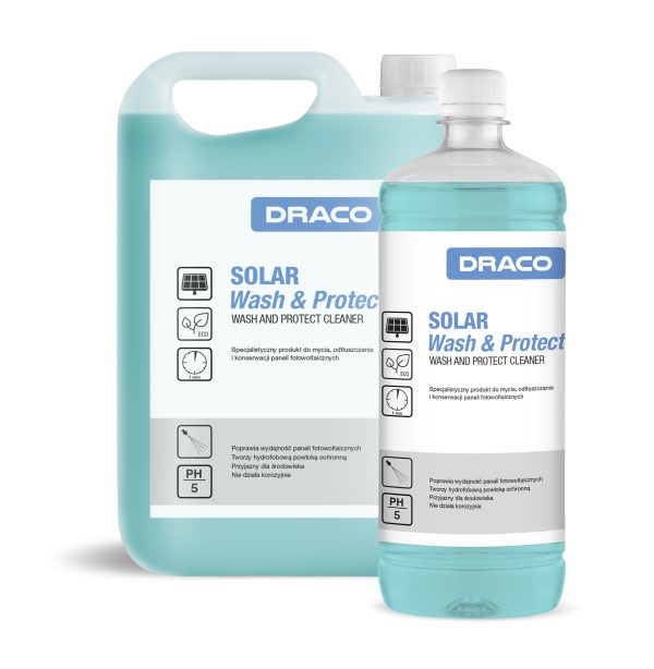 SOLAR Wash&Protect saulės baterijų valymui ir priežiūrai, Draco, 1L