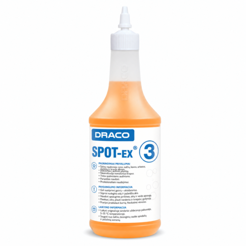 spot3 DRACO SPOT-EX 3 – Tekstilės dėmių valiklis 750 ml