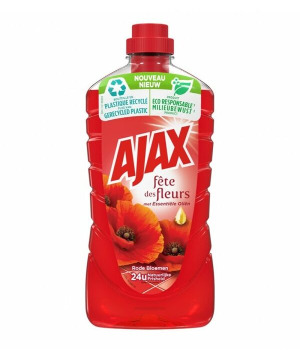 Grindų ploviklis AJAX Red Flowers, 1L