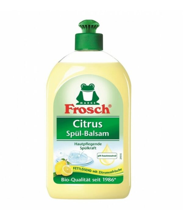 Indų ploviklis FROSCH citrus spul - balzam, 500 ml