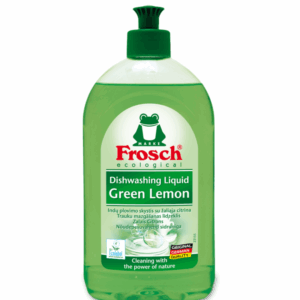 Indų ploviklis FROSCH green lemon, 500 ml