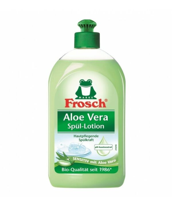 Indų ploviklis FROSCH aloe vera, 500 ml