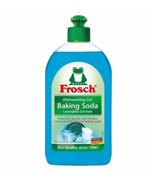 Indų ploviklis FROSCH su soda, 500 ml