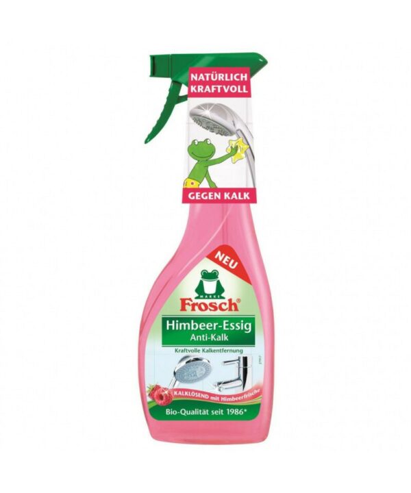 Kalkių ir rūdžių valiklis FROSCH su aviečių actu 500ml