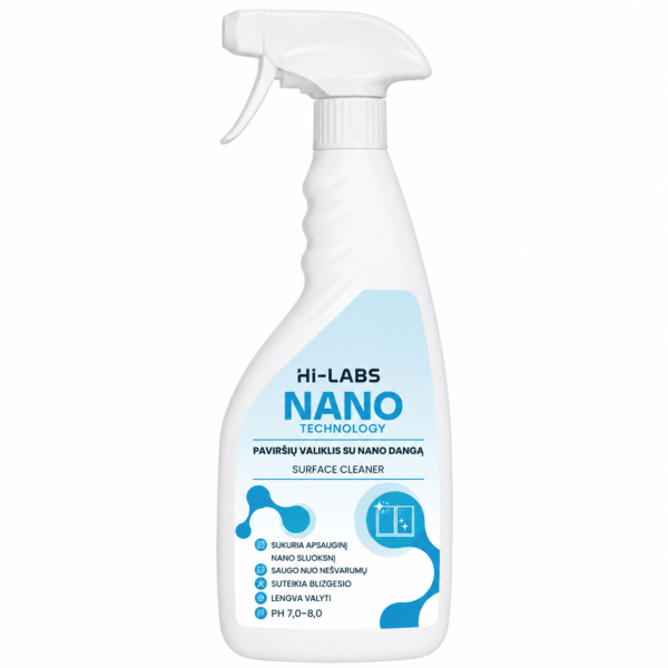 HI-LABS NANO 5 in 1 – stiklų valiklis 750 ml