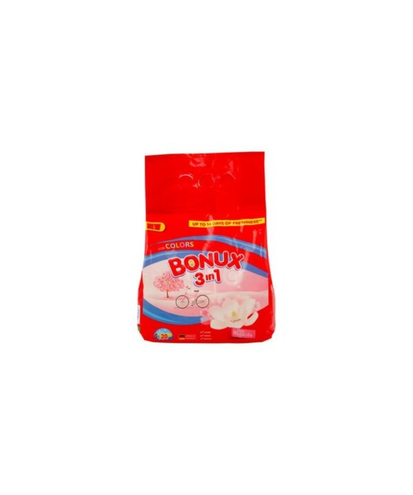 Skalbimo milteliai BONUX PURE MAGNOLIJA, 1,5 kg
