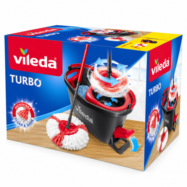 turbo Vileda Turbo – grindų plovimo rinkinys