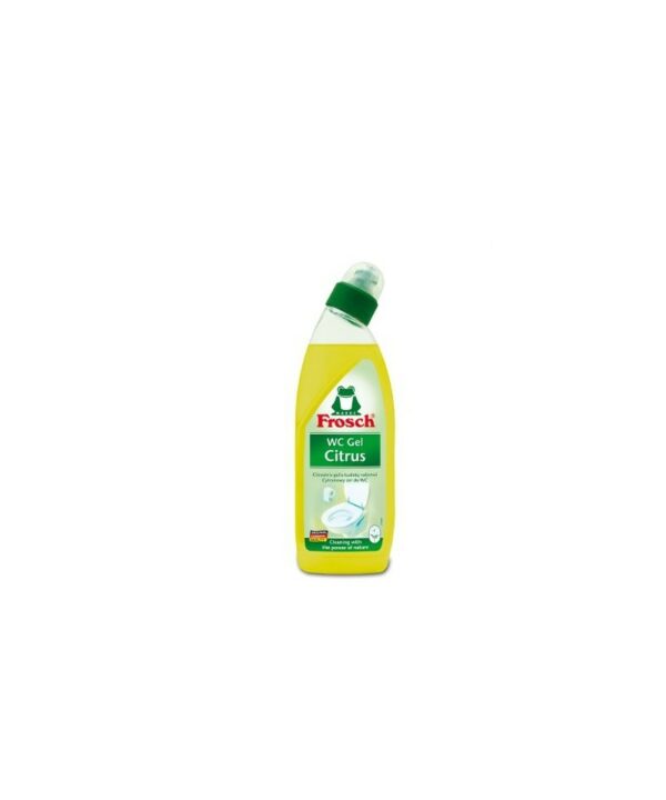 WC valiklis FROSCH citrinų kvapo, 750 ml