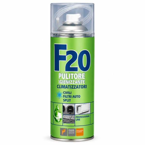 FAREN F20 – oro kondicionierių dezinfekavimo priemonė 400ml