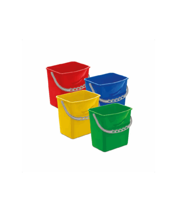 Kibiras plastmasinis GELTONAS, 6L
