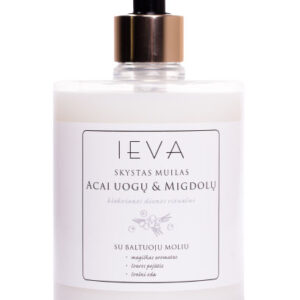 Skystas muilas IEVA ACAI UOGŲ IR MIGDOLŲ 0,5 l