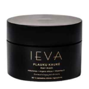 Plaukų kaukė IEVA PAŽEISTIEMS IR DRĖGMĖS STOKOJANTIEMS PLAUKAMS 200 ml