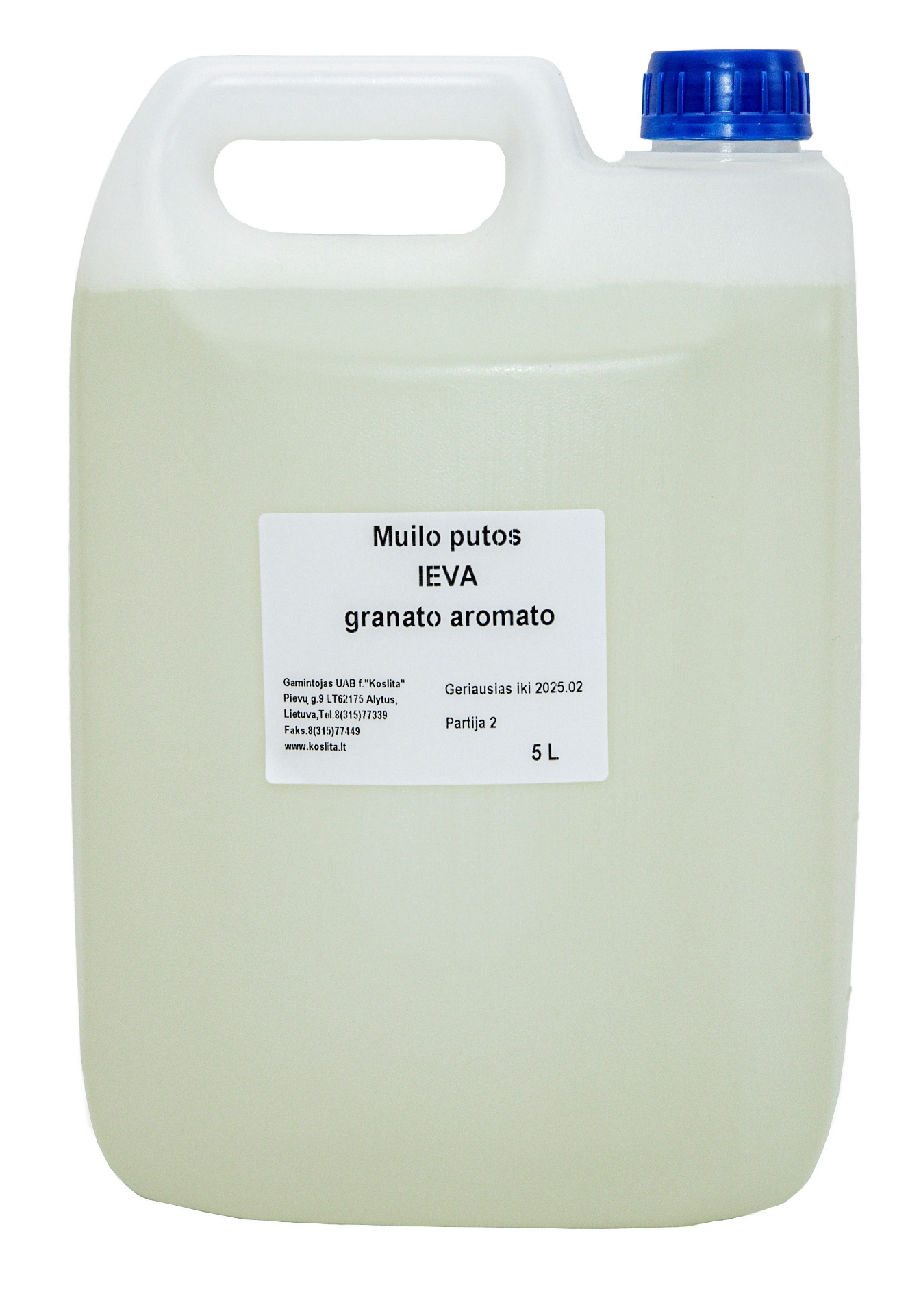 Muilo putos IEVA GRANATŲ 5 L