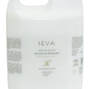 Skystas muilas IEVA MEDAUS IR AVOKADO 5 l